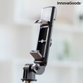 Trepied extensibil pentru telefon mobil cu LED si telecomanda, Tridiex InnovaGoods, 18x14x27-71 cm