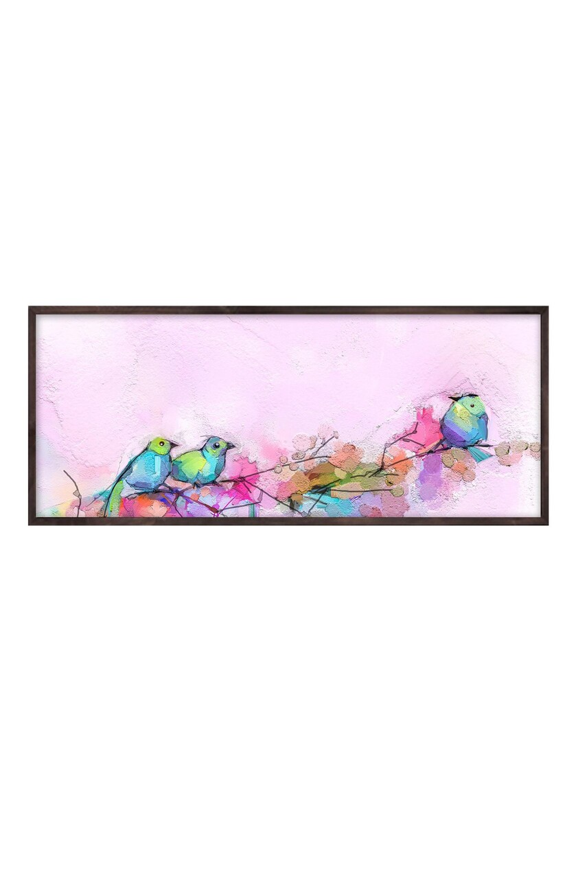 Tablou decorativ, Artsmdfyty55-12050, Vopsea: 100% MDF (grosime: 2,7 mm), Multicolor - view 2