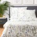 Lenjerie de pat dubla Fore, Homla, 3 piese, 160x200 cm, bumbac, multicolor