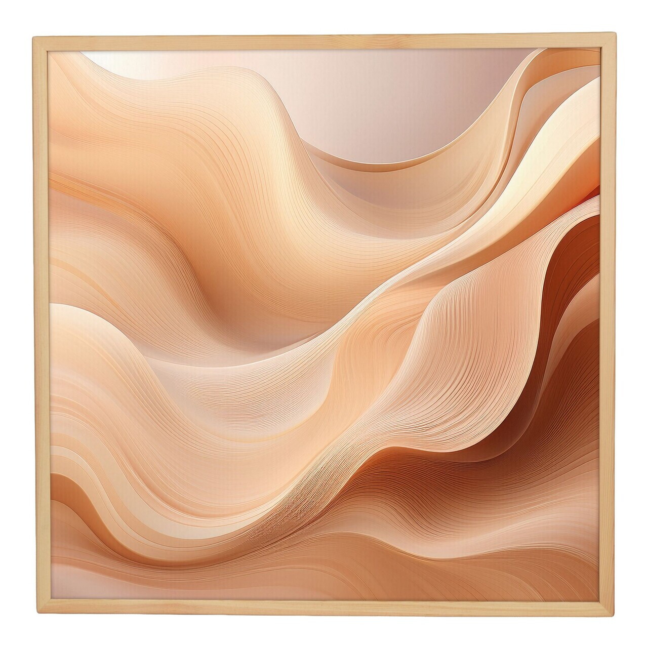 Tablou decorativ, Cc-K-Ah-1017, Canvas, Cadru: 100% LEMN (Grosime: 18 mm), Multicolor - view 2