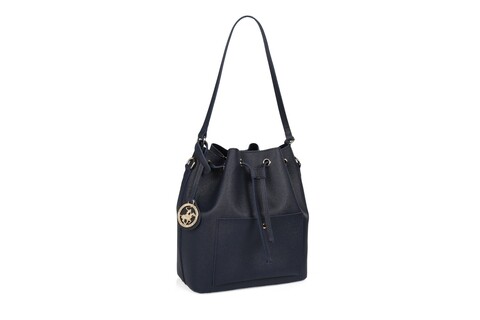 Geanta Beverly Hills Polo Club, 591, piele ecologica, bleumarin