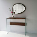 Oglinda decorativa, Neostill, Aqua A343, 75x55x2 cm, 100% STICLA CALITA (grosime: 2 cm), Bronz