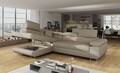 Coltar extensibil stanga 4 locuri, ELTAP, Anton, 272x203x85 cm, lemn/poliester, bej