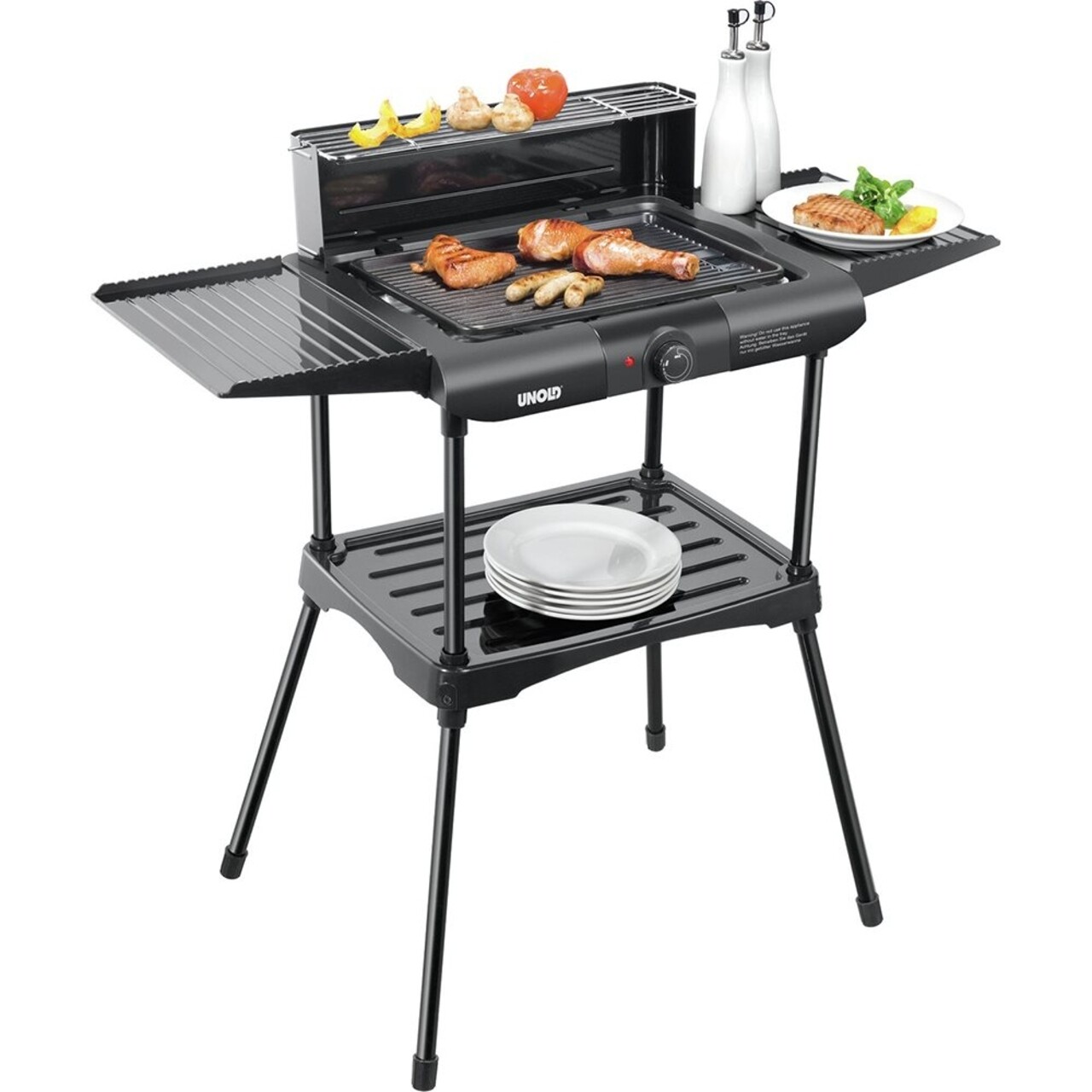 Gratar electric Vario, Unold, 36.4 x 25 cm, 1600 W - view 2