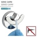 Suport pentru prosoape, Wenko, Vacuum-Loc®, 6.5 x 4 x 6 cm, metal