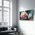 Tablou decorativ, SPR-1368, Dimensiuni: 70 x 110 cm, Multicolor