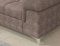 Coltar extensibil dreapta 4 locuri ELTAP, RT-20AMO, Eridano, 275x202x88 cm, lemn/poliester, maro