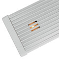 Plita cu lumanari pentru incalzit mancare, Brabantia, White, 35.7x18.8x8 cm, otel/aluminiu, alb