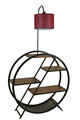 Lampadar, Luin, 534LUN4153, Metal, Rosu claret