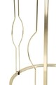 Set 3 masute Greeny, Mauro Ferretti, Ø 50x56 cm, fier/sticla, auriu