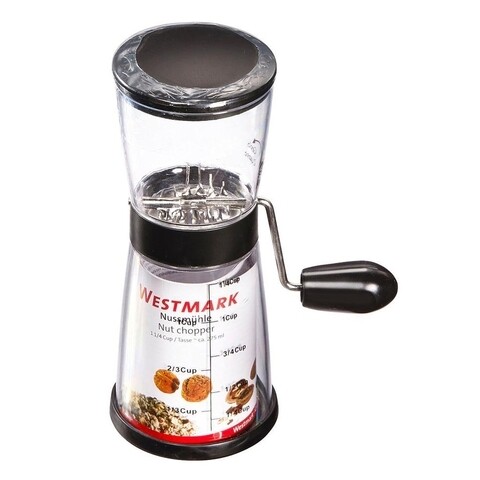 Rasnita pentru nuci, Westmark, 13.8 cm, grosier/fin, plastic/inox