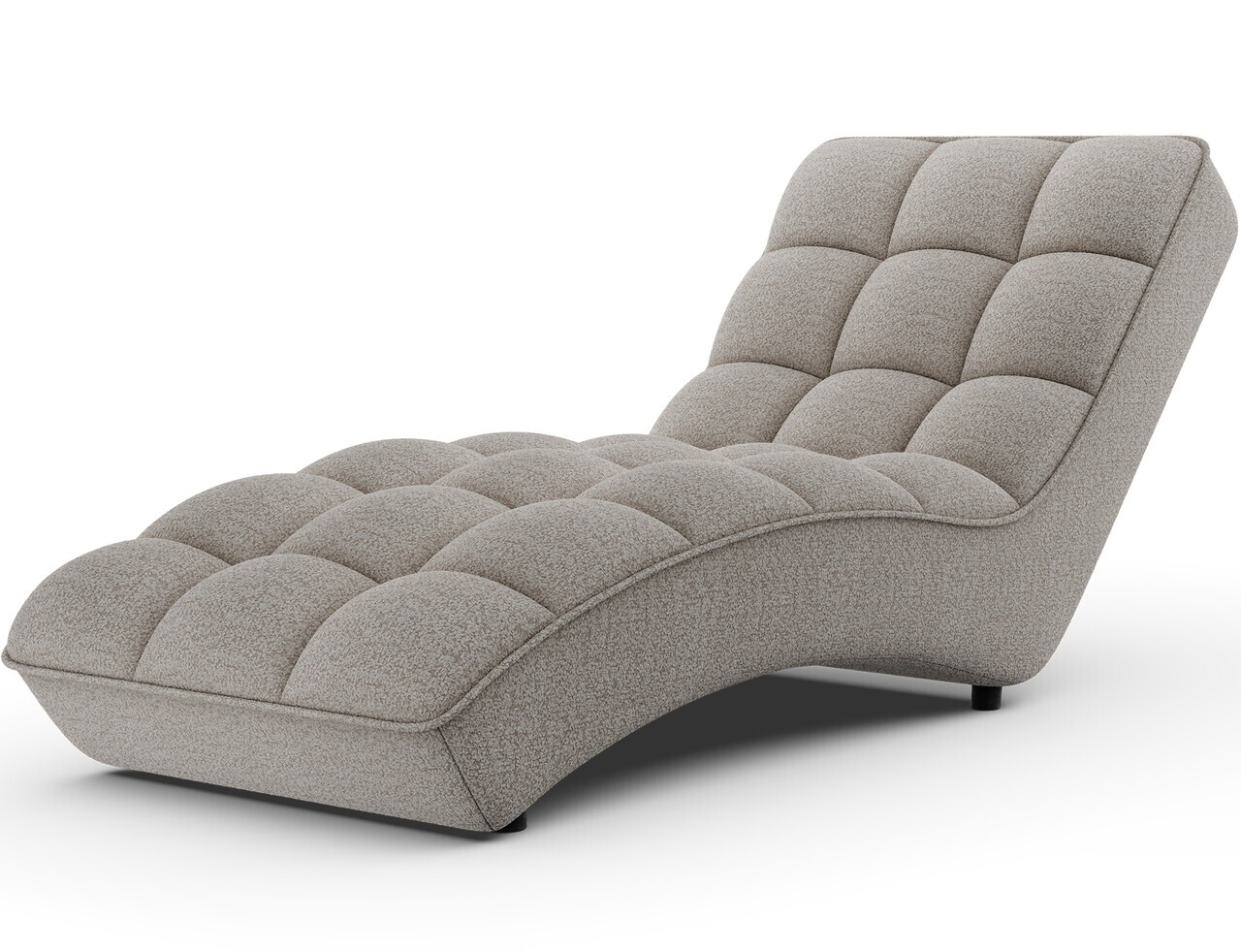 Sezlong living ELTAP, LOR-18ROY, Loren, 170x85x85 cm, poliester, bej inchis - view 4