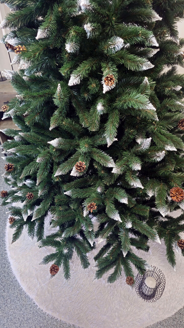 Brad artificial Christmas Deluxe by Sersimo, Danemark, 2D, 220cm — imaginea 3