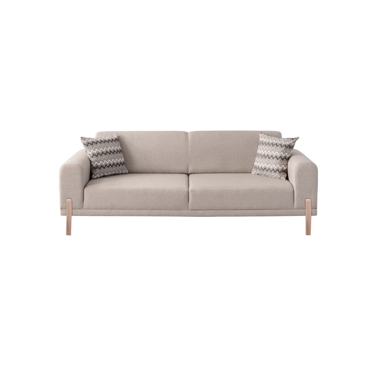 Canapea extensibila 3 locuri, Atelier del Sofa, 752EST1128, Lemn de carpen;PAL, Crem - view 6