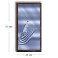 Tablou decorativ, Ahsalct-013, Cadru: 100% PVC (Grosime: 2 cm), Multicolor