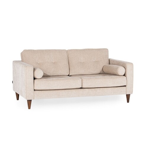 Canapea fixa Halic, Ndesign, 2 locuri, 170x89x80 cm, lemn, albastru mezoni.ro