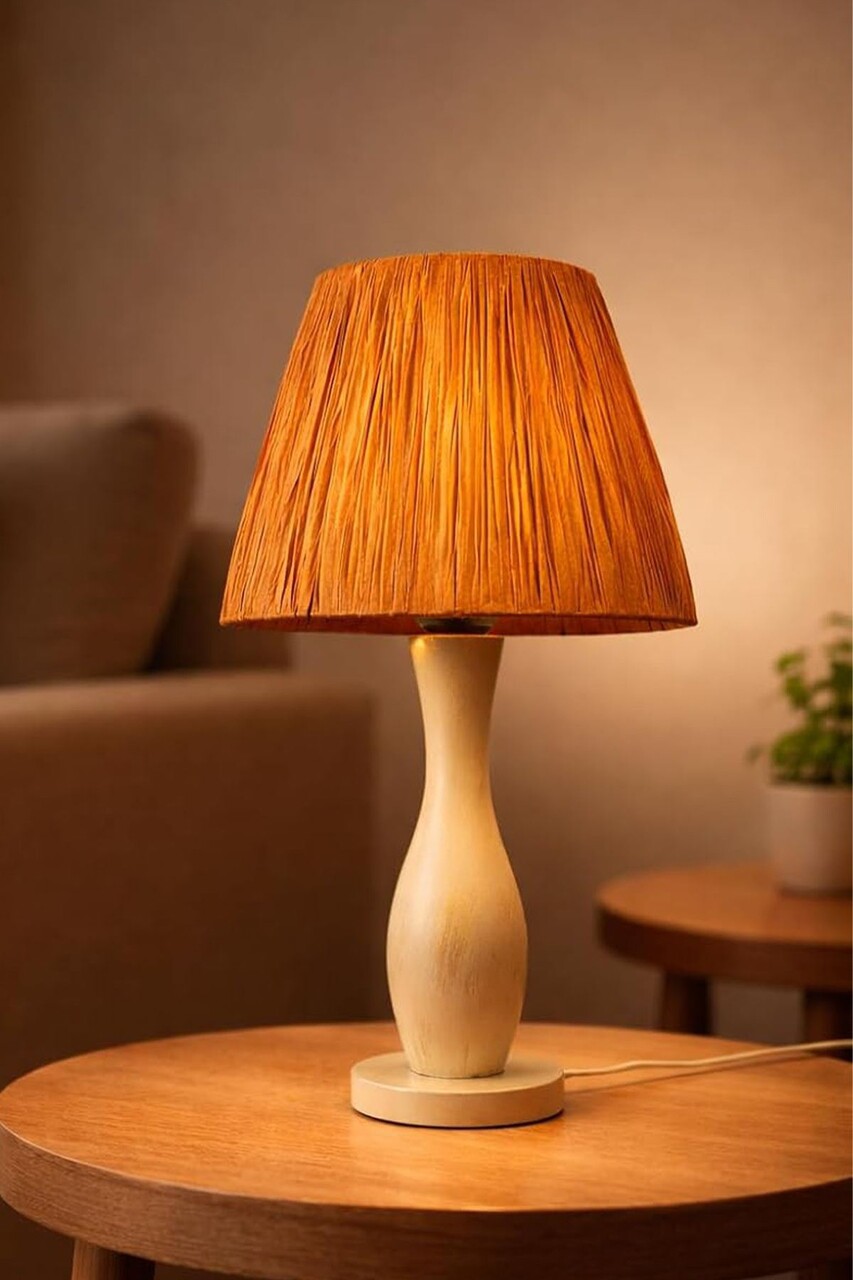 Lampa de masa, L'essentiel Maison, 687HMY2559, Crem - view 3