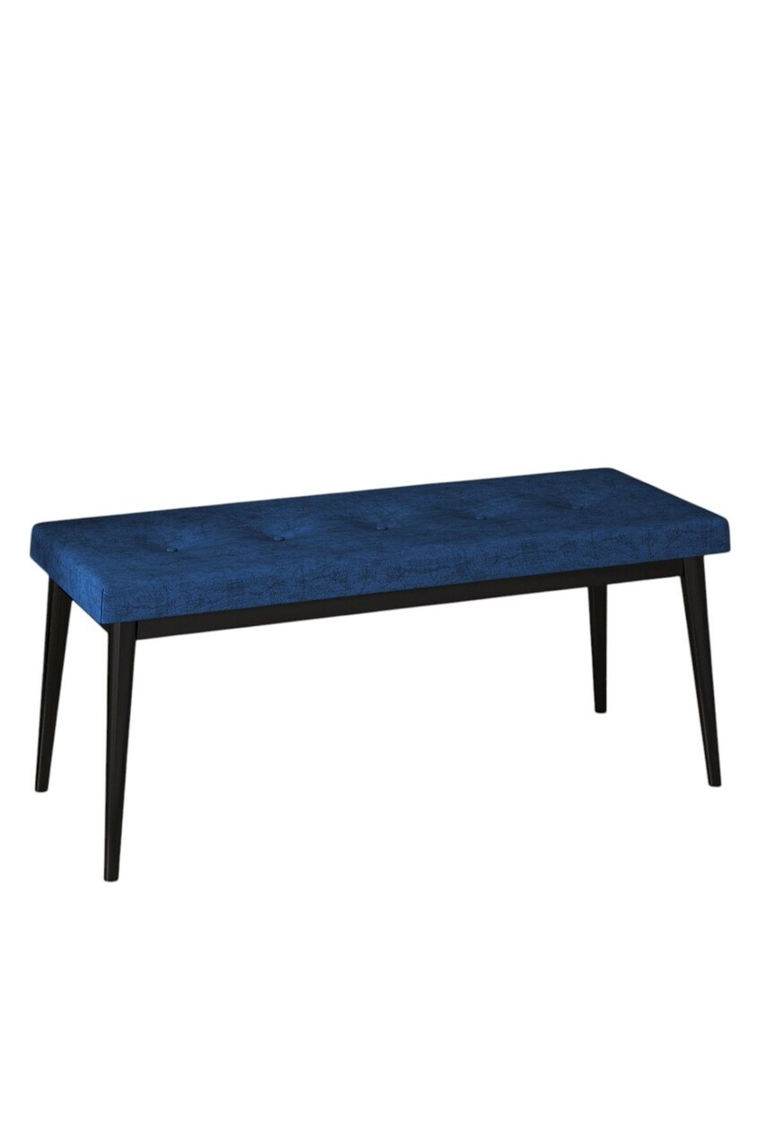Banca, Hanah Home, Pera Bench, Bleumarin / Negru — imaginea 2