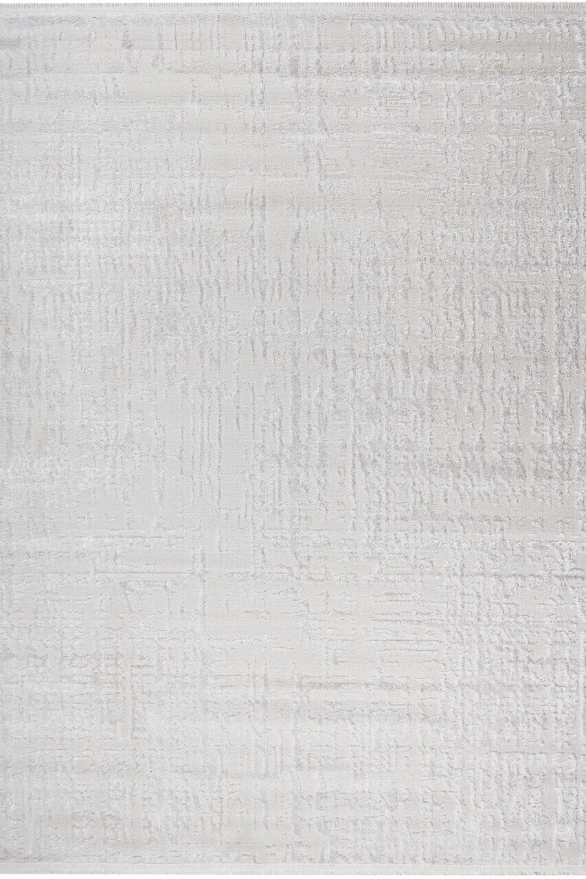 Covor, Feza, 100x200 cm, Poliester, Alb — imaginea 7