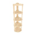 Corp biblioteca, Zena Home, Yuvar, 138x39x39 cm, PAL, Stejar