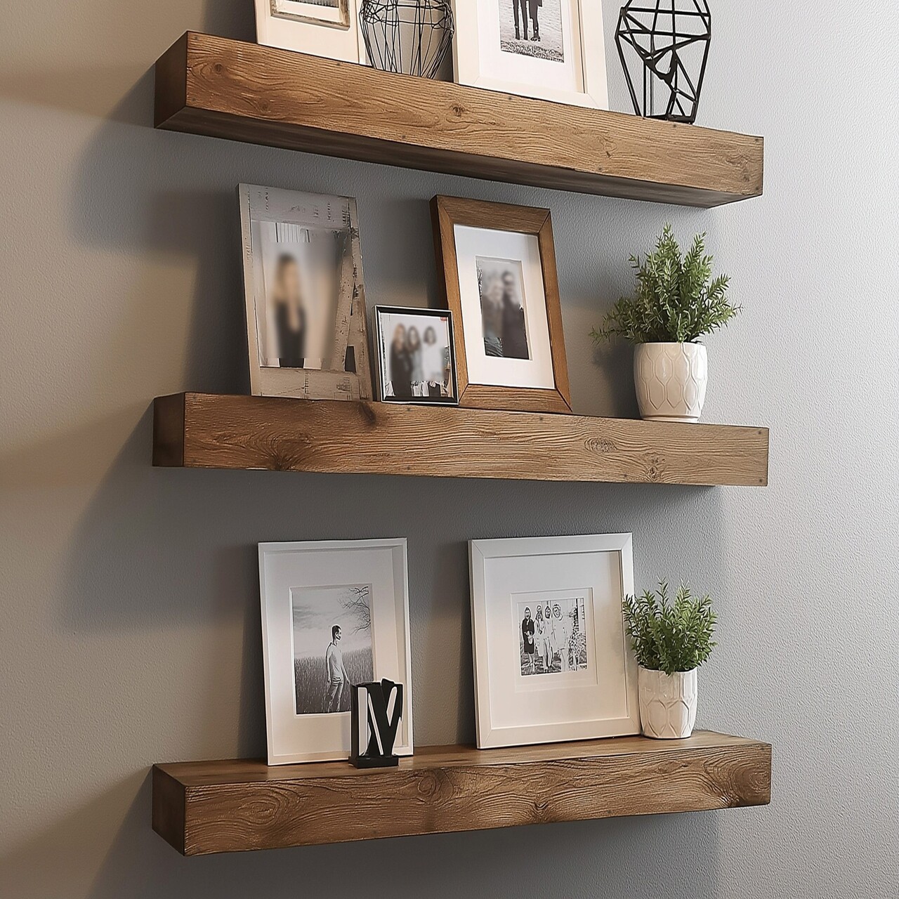Raft de perete, Evila Originals, Raf274, Lemn - 1 | YEO