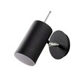 Lampa de perete Opviq Kem, E27, 100 W, 22x23 cm, negru