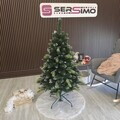 Brad artificial Christmas Deluxe by Sersimo, Diamant, 2D+3D, 150cm