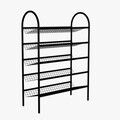 Pantofar, Puqa Design, Roger, 69x29x20 cm, Metal, Negru