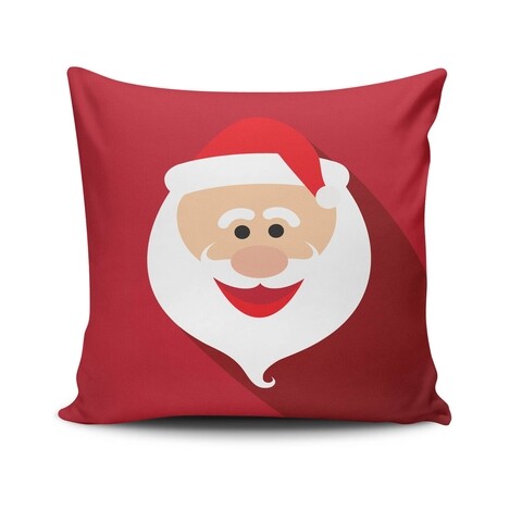 Perna decorativa, Christmas NOELKRLNT-22, 43×43 cm, policoton, multicolor Christmas