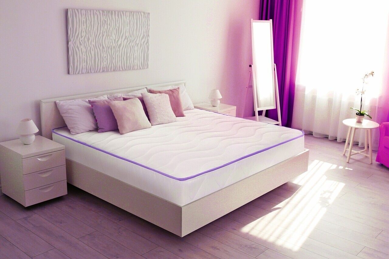 Saltea Green Future Super Ortopedica Purple Line 120x200 cm