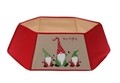 Husa suport pentru brad Gnomes, 60x80 cm, poliester, multicolor