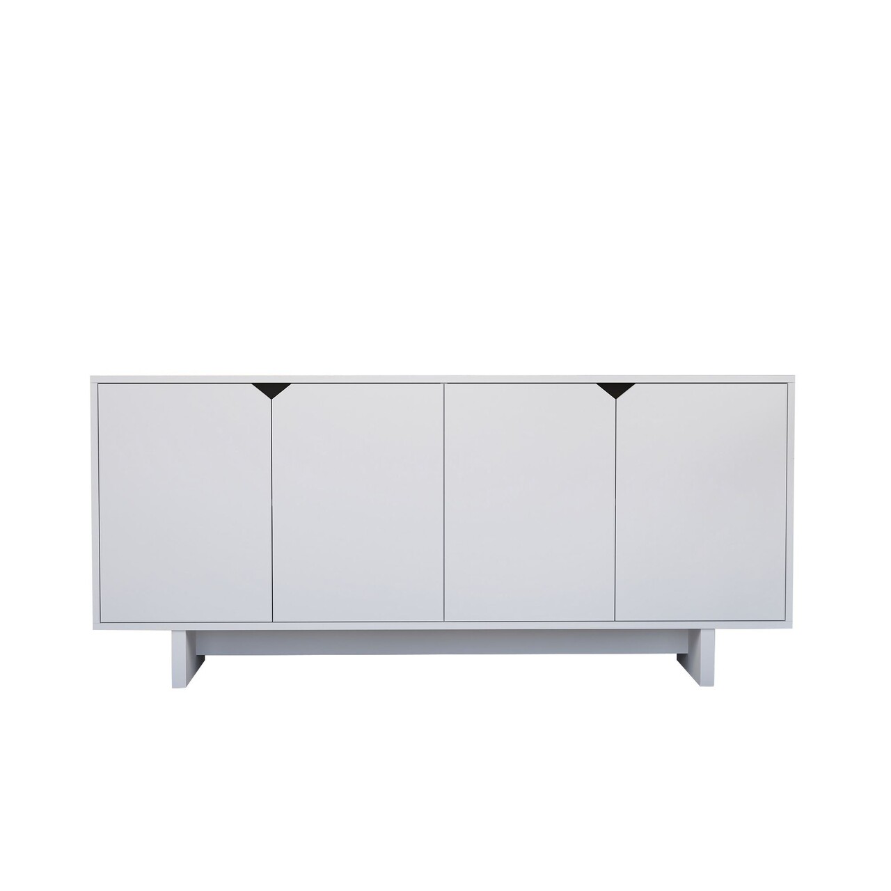 Consola, Hanah Home, Doruk, 180x80.6x40 cm, Alb - view 5