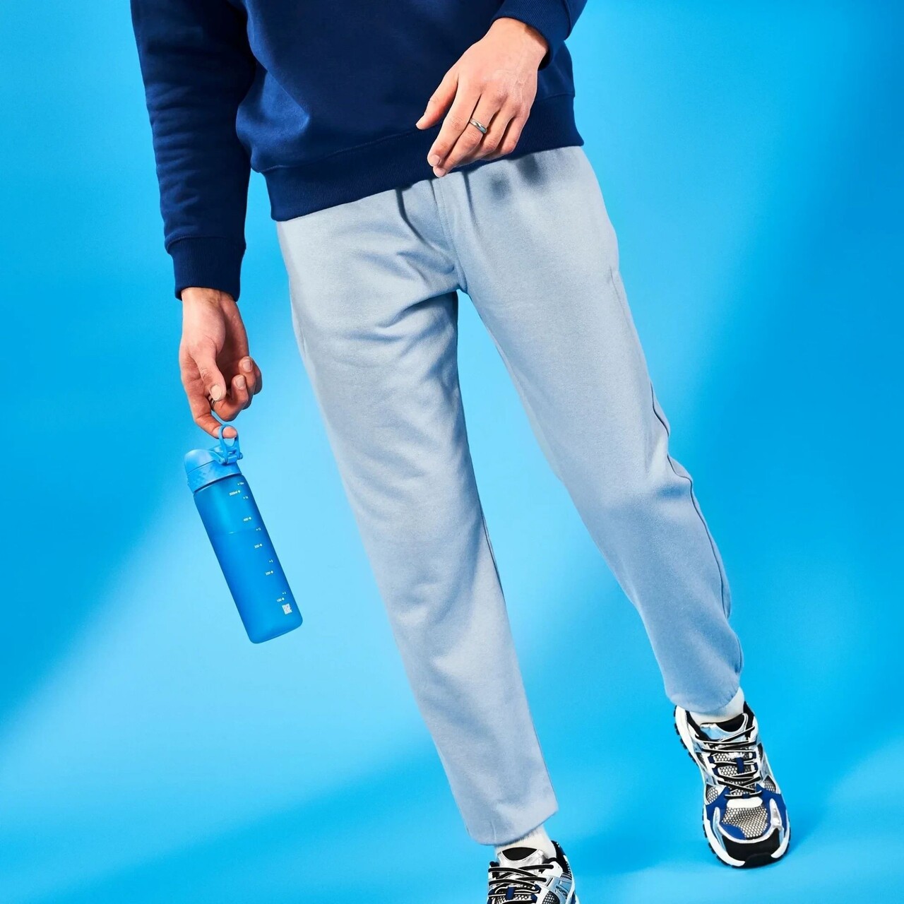 Sticla apa Slim, recyclon, 500ml, Blue - Ion8 - imagine 7