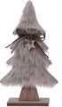Decoratiune Tree, 15.5x5x28 cm, lemn, natural