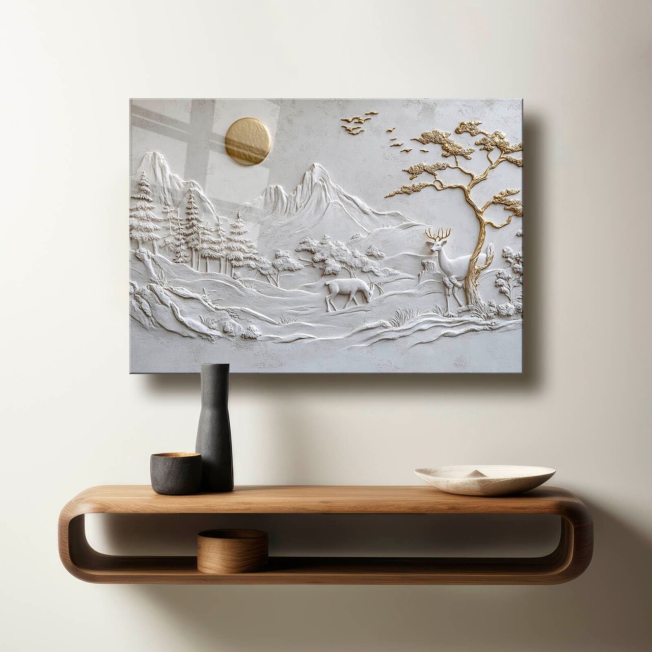 Tablou decorativ Camtbl-077 50 x 70 cm Multicolor