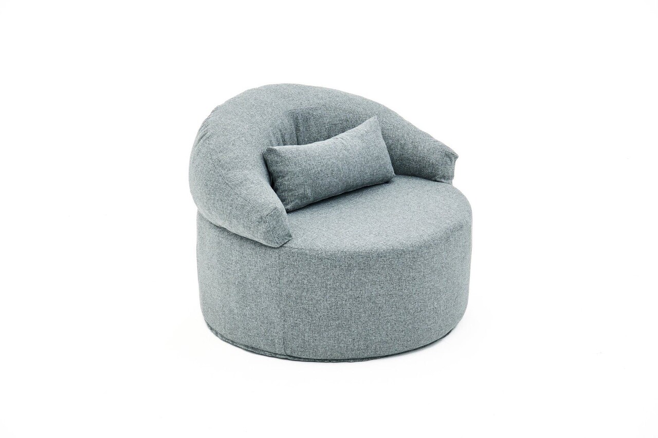 Fotoliu, Atelier del Sofa, 825BLC4723, Poliester, Gri - view 3