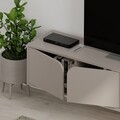 Comoda TV cu raft, Decortie, Spark, pal melaminat, mocha