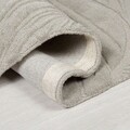 Covor Lino Leaf Grey, Flair Rugs, 60x230 cm, lana, gri