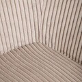 Scaun Satori Faso, Homla, 59x57x84 cm, MDF/metal/catifea din poliester, bej