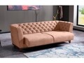 Canapea fixa Polka Bej, Heinner, 224x93x78 cm, stofa