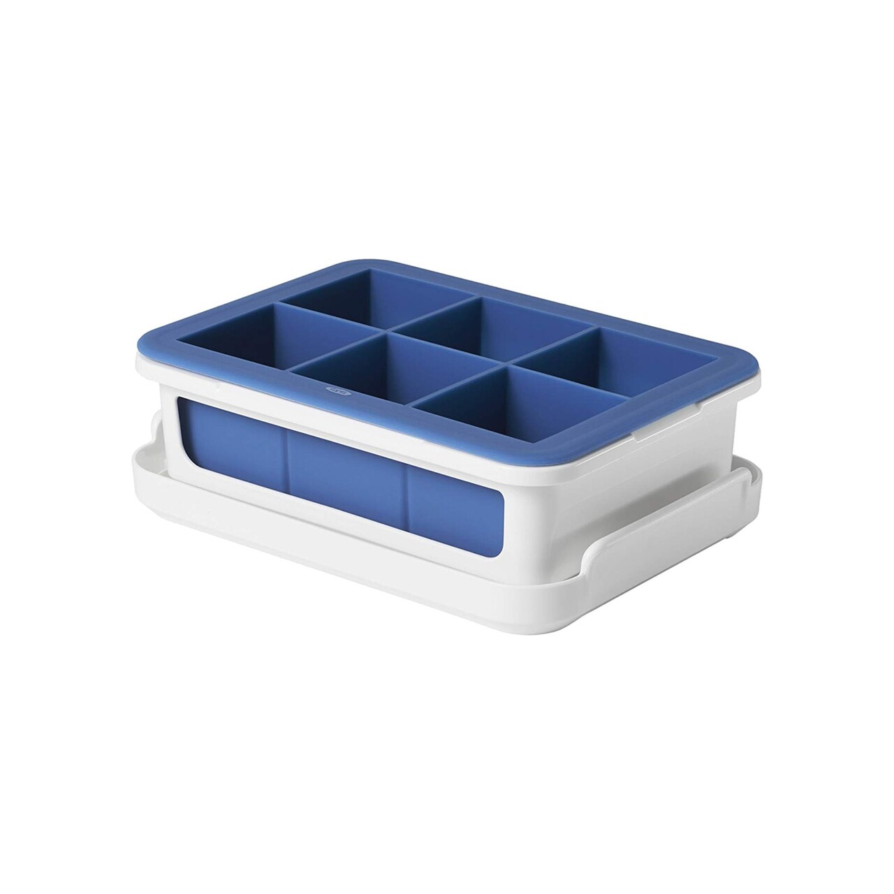 Forma pentru 6 cuburi de gheata, cu capac, silicon, "Good Grips" - OXO - imagine 5
