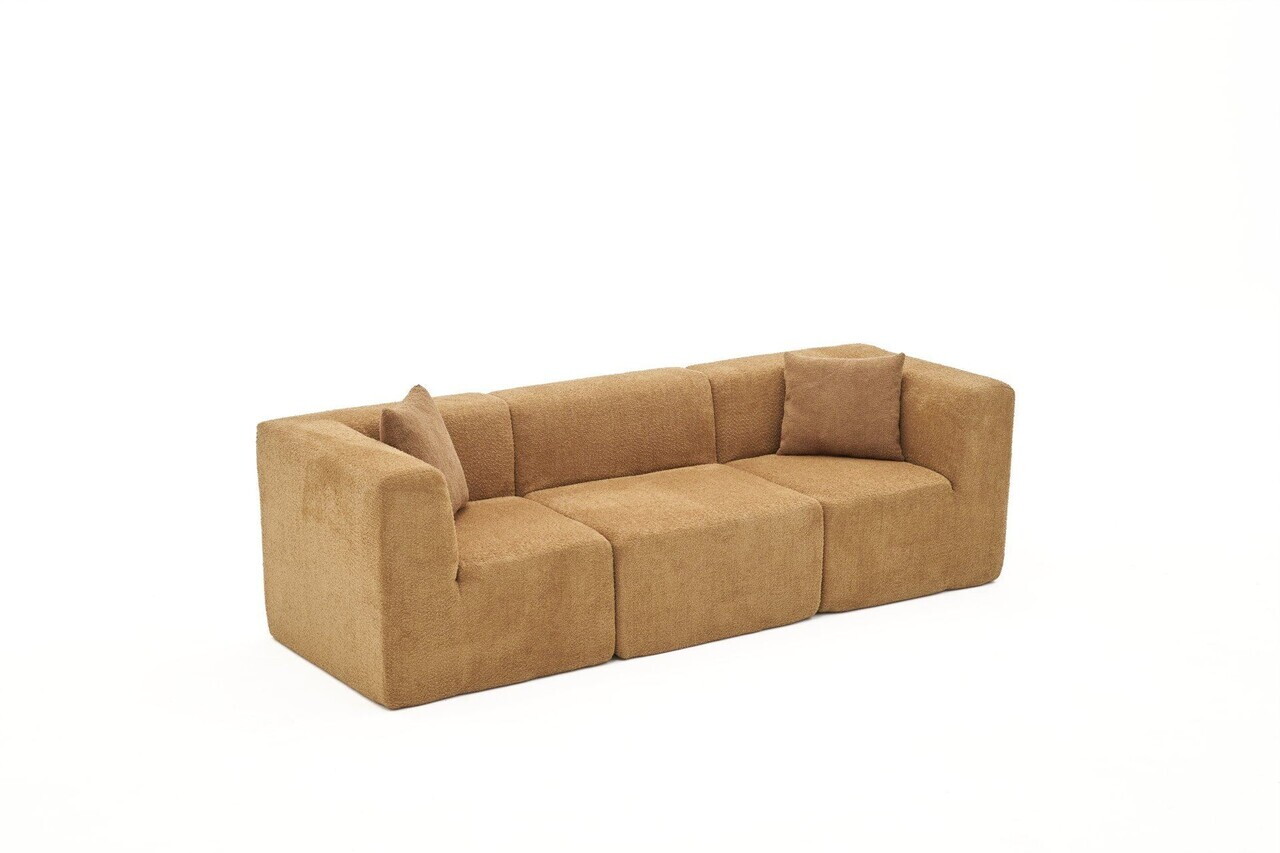 Canapea 3 locuri, Atelier del Sofa, 613LFS1111, Maro — imaginea 4