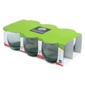 Set 6 pahare pentru whisky, Glasmark, Ombre, 260 ml, sticla, verde