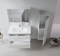 Dulap de baie cu chiuvetă, Hanah Home, Nuvola 100 v2, Casmir