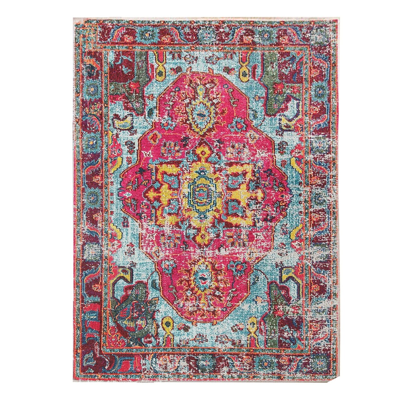 Covor, Woopamuk240, 160x230 cm, Bumbac/Poliester, Multicolor - view 9