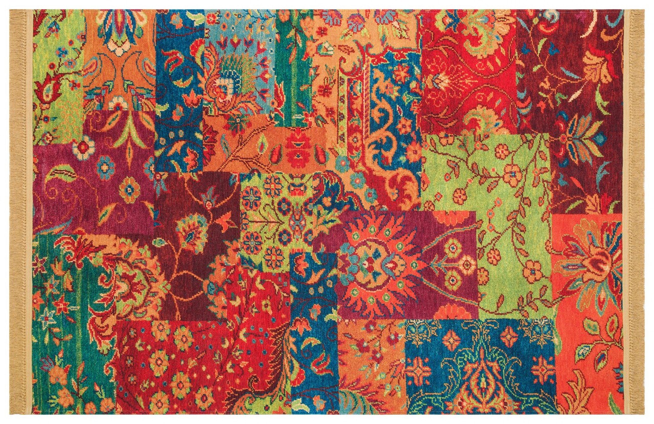 Covor, Ln 01, 75x150 cm, Poliester, Multicolor