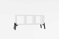 Corp biblioteca, Asse Home, Gordes, 30x101x30 cm, Alb