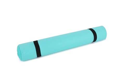 Saltea fitness/yoga/pilates 267DLT1170, Delta, 173x61x0.4 cm, cauciuc nitril, turcoaz