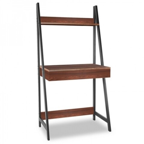 Birou, dark, 48 x 146.5 x 74 cm, mdf, maro