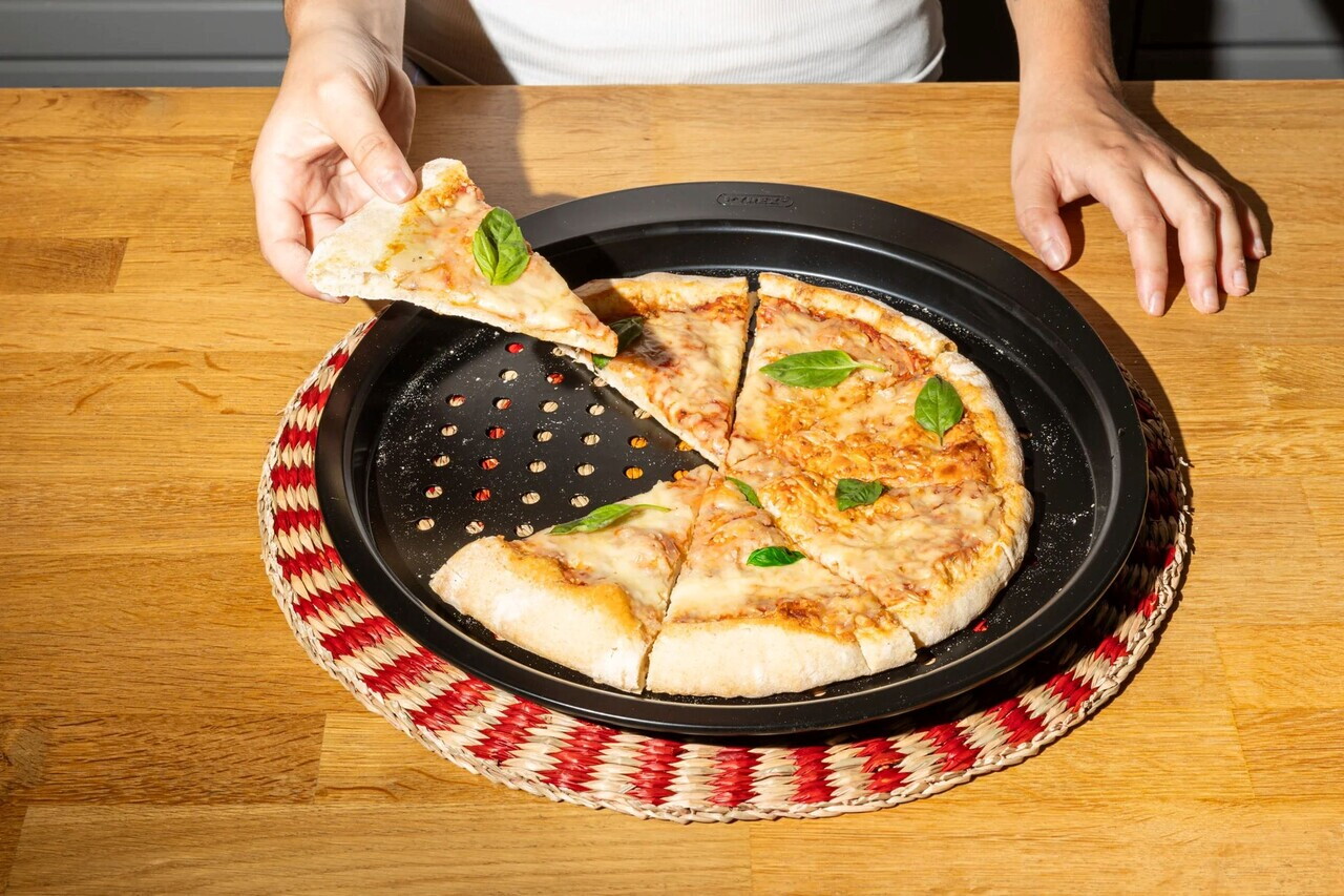 Tava pizza, otel carbon, 31cm, "Glide" - Pyrex - view 3
